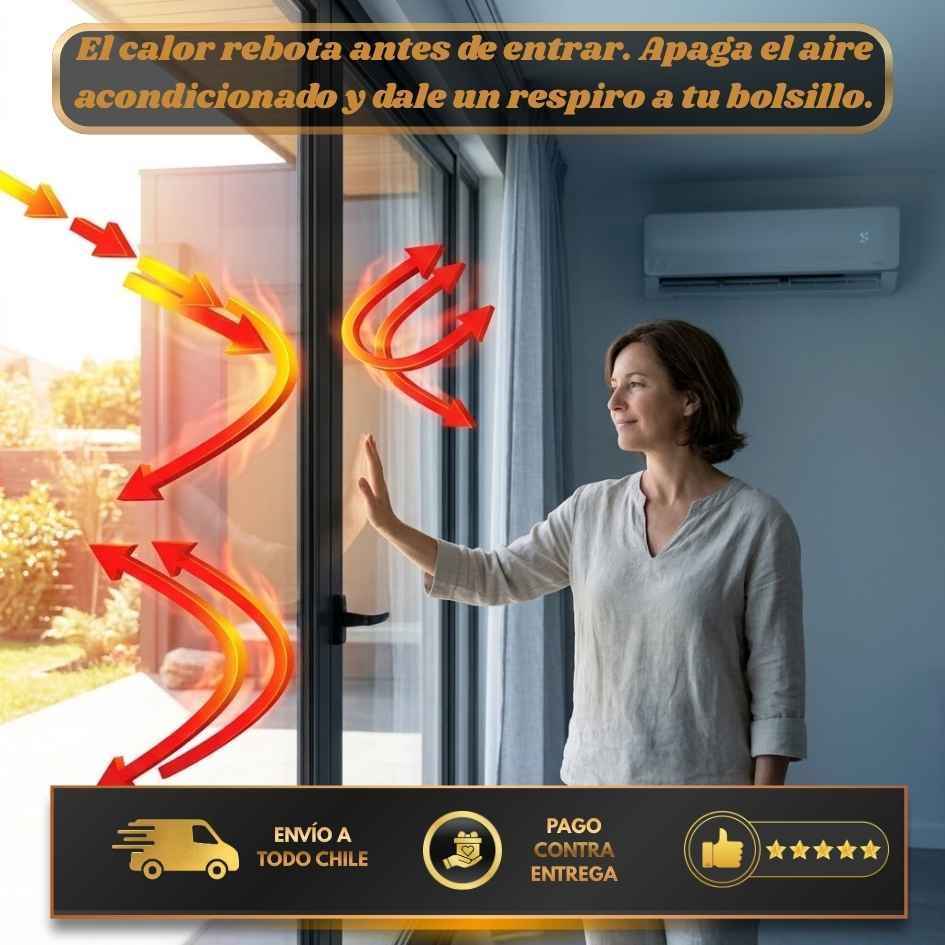 SolarShield - Bloquea el calor y baja tu cuenta de luz