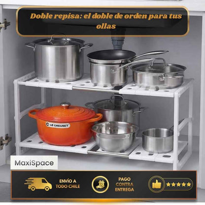 MaxiSpace - Estante ajustable para tu hogar.