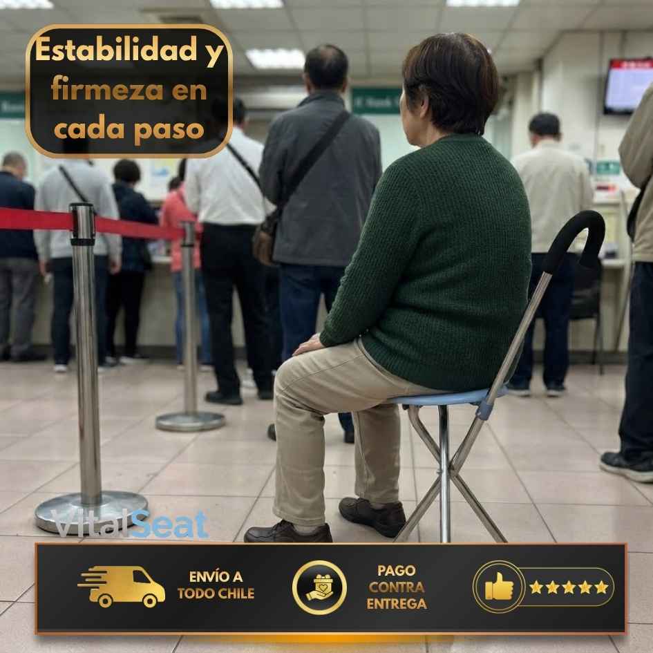 VitalSeat - Alivio rápido y firme al caminar en la calle
