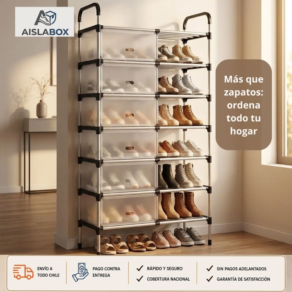 AislaBox™ - Protege y ordena tu calzado