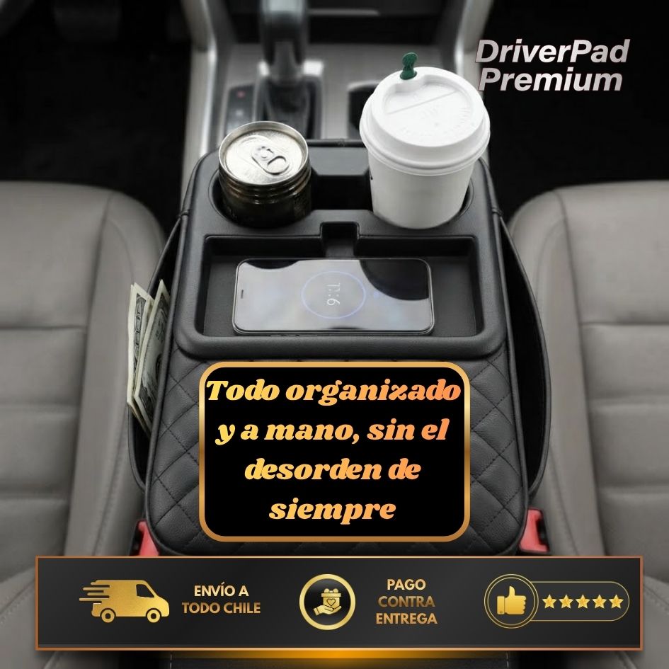 DriverPad Premium - Descanso para tus brazos al conducir