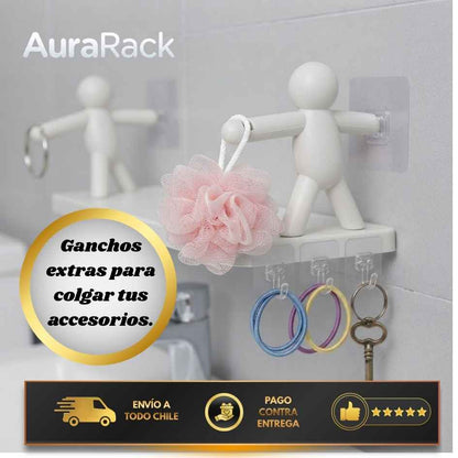 AuraRack - Orden total en tus paredes sin taladrar