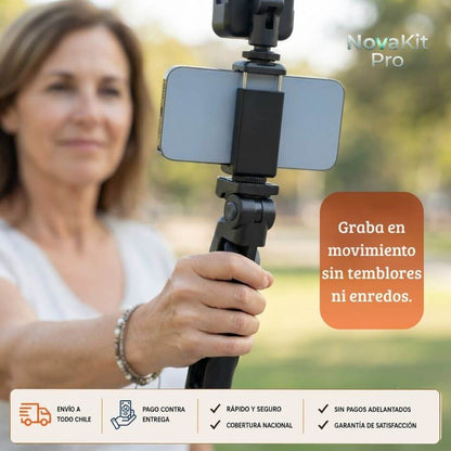 NovaKit Pro - Graba videos profesionales al instante