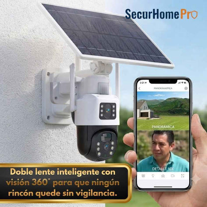 SecurHome Pro - Autonomía solar y grabación local, Sin subscripciones