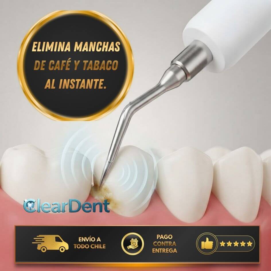 🦷 ClearDent™ — Tu sonrisa limpia, libre de sarro y encías protegidas