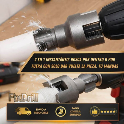 FixDrill™ - Conecta tus tubos de PVC sin llamar al gásfiter