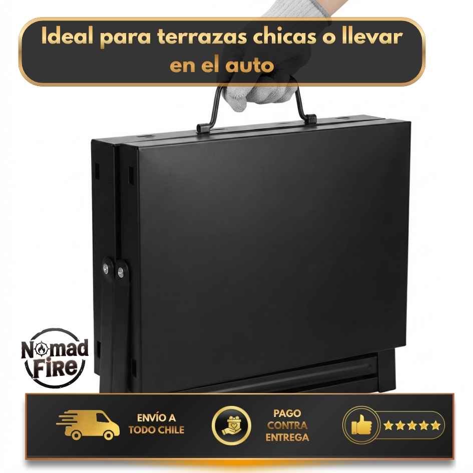 NomadFire -Asados espontáneos al aire libre con portabilidad total