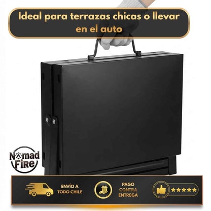 NomadFire -Asados espontáneos al aire libre con portabilidad total