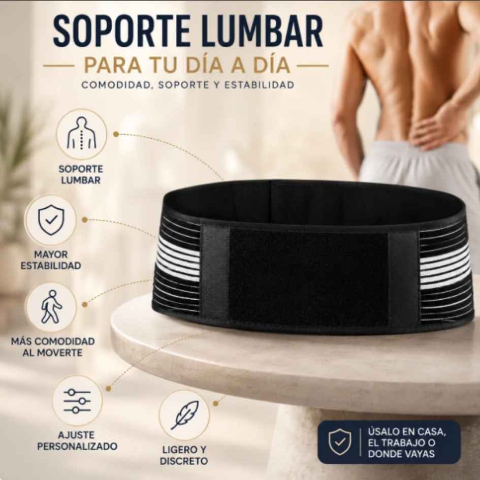 PosturFlex™ - Faja Cinturón Soporte Lumbar alivia - 2x1