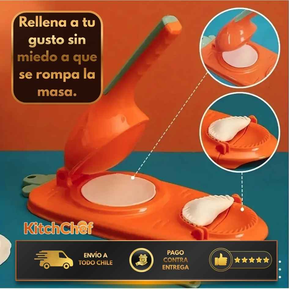 KitchChef -  Tu aliada para empanadas caseras uniformes
