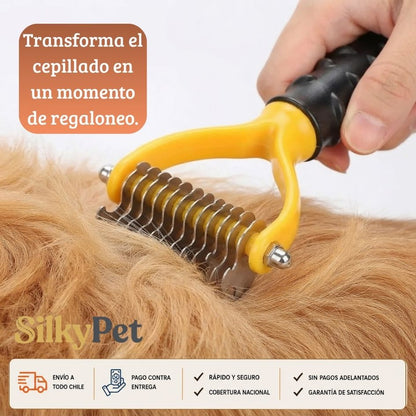 SilkyPet - Elimina nudos y pelo suelto en minutos