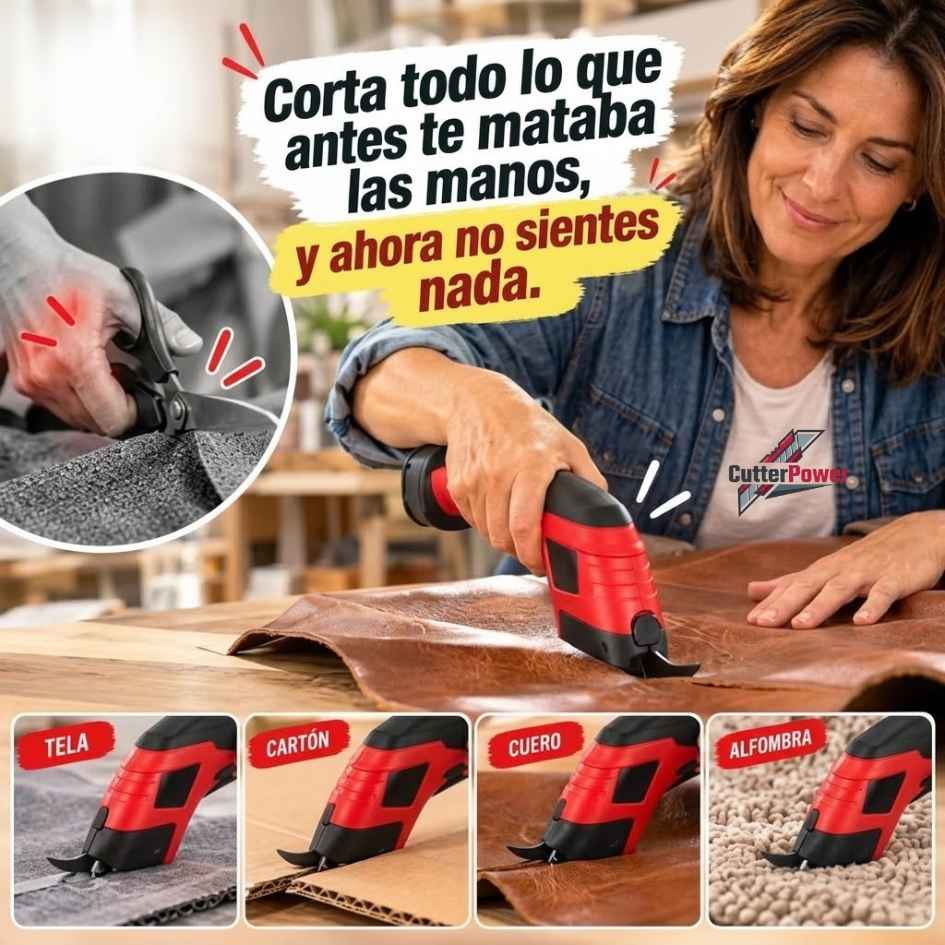 CutterPower  - Tijera Eléctrica Inalambrica - Oferta 25% Off