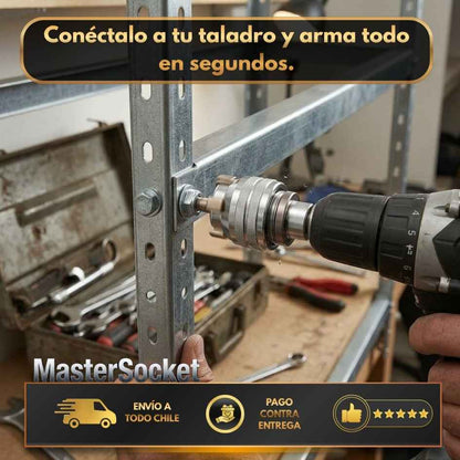 MasterSocket - Ajusta pernos y tuercas sin cambiar de herramienta