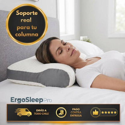 ErgoSleep Pro - Alínea tu cuello y duerme sin dolor cervical