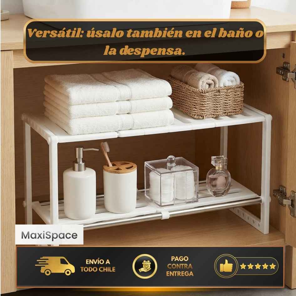 MaxiSpace - Estante ajustable para tu hogar.