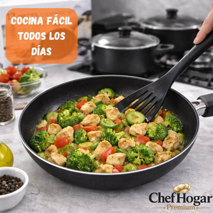 ChefHogar Premium - Equipa tu cocina con un set completo y resistente para tu hogar