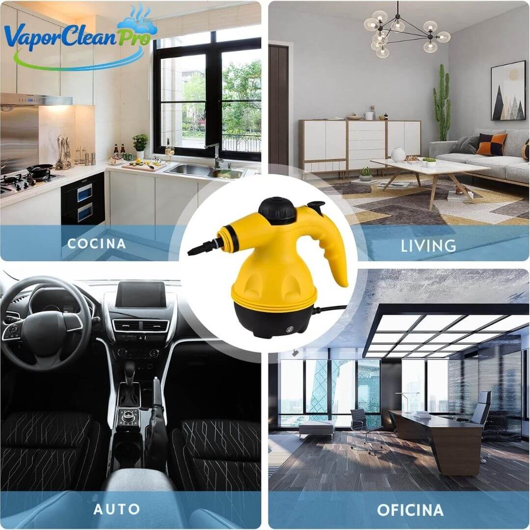 VaporClean Pro - Limpia y desinfecta tu hogar sin usar químicos agresivos