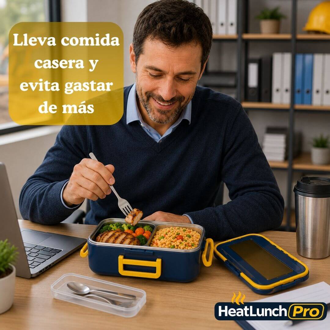 HeatLunch Pro – Disfruta Comida Caliente Donde Estés, hasta en el Auto