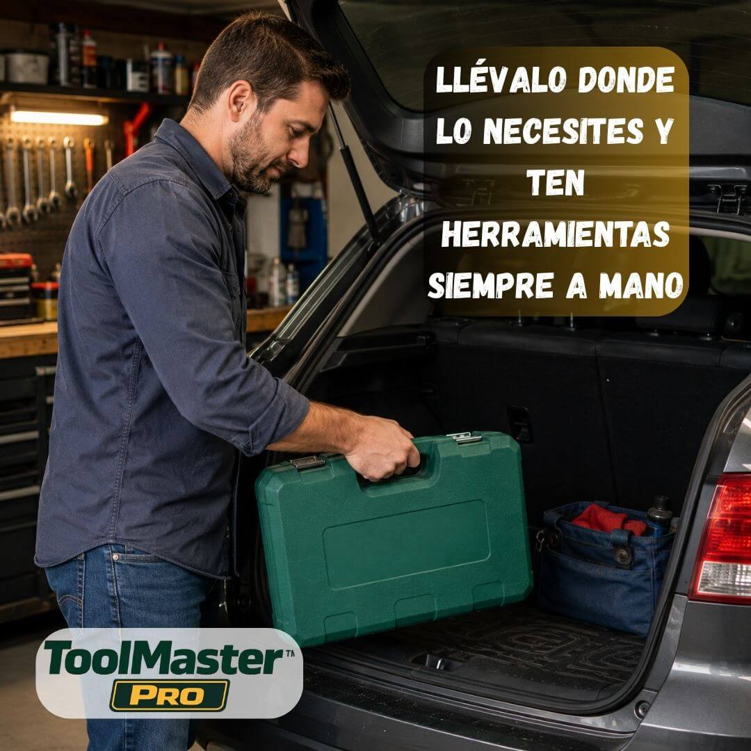 ToolMaster Pro – Resuelve Arreglos en Casa y tu Vehículo con un Solo Kit