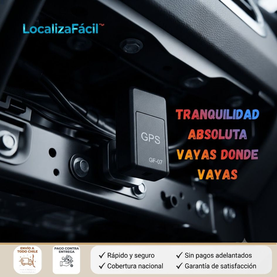 LocalizaFácil™ - Seguridad antirrobo discreta para tu vehículo