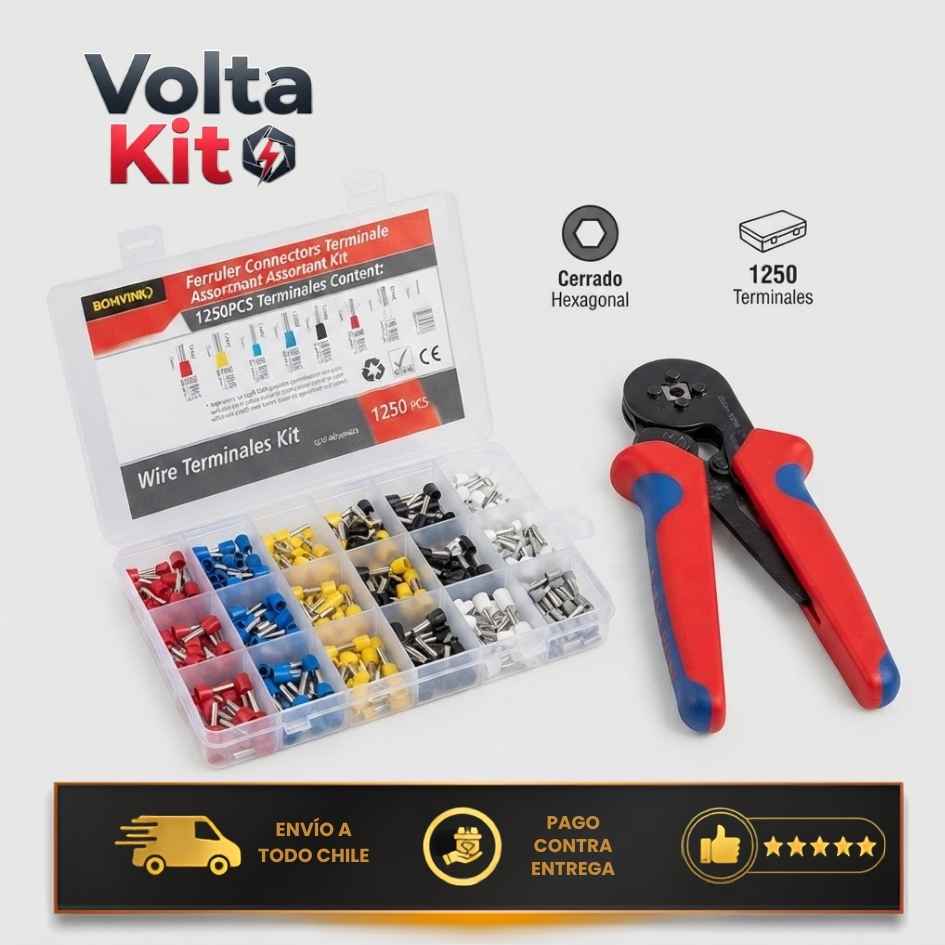 VoltaKit - Conexiones seguras y duraderas sin gastar de más en electricistas