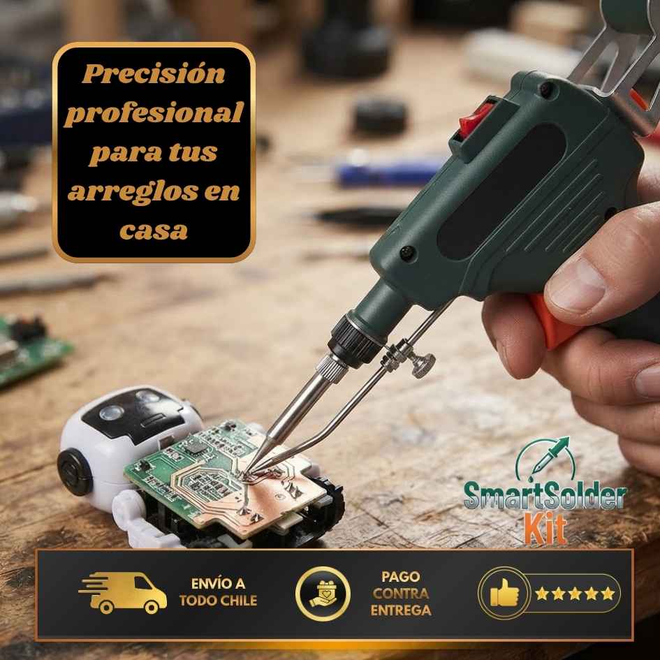 SmartSolder Kit -Arreglos eléctricos rápidos, limpios y precisos