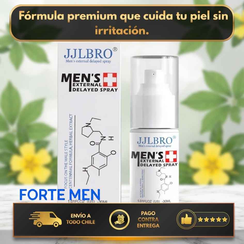 FORTE MEN -  Recupera tu control y disfruta más