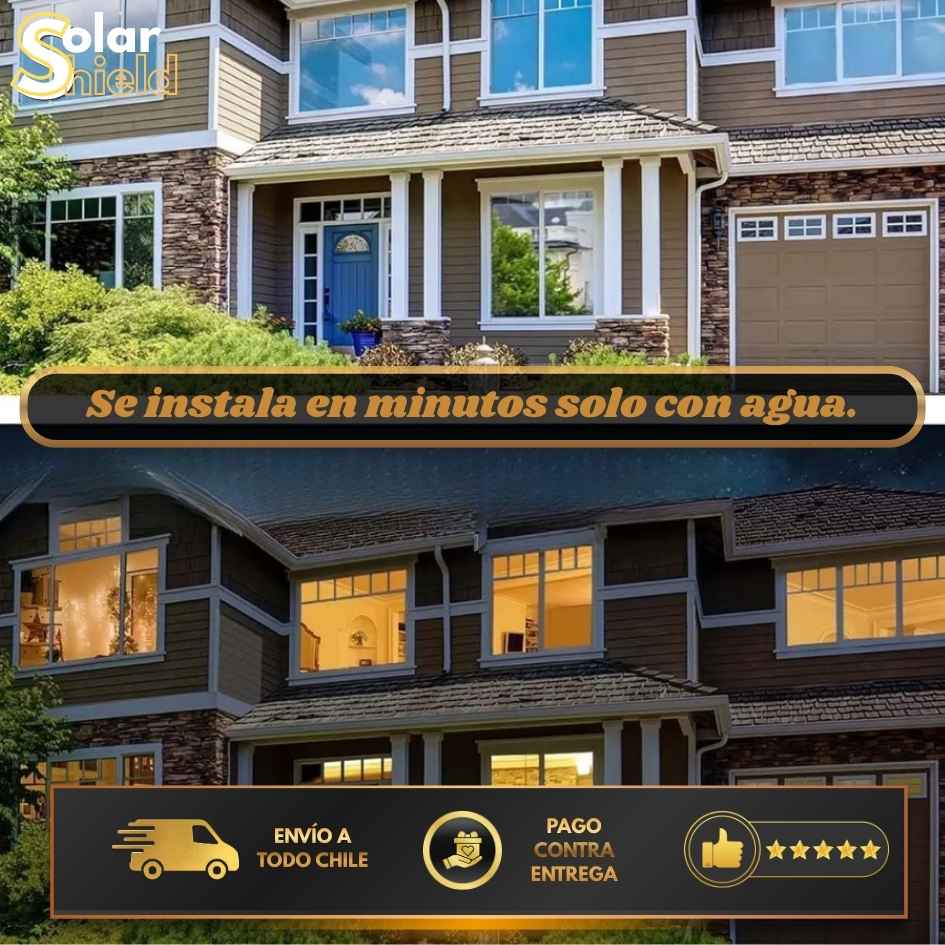 SolarShield - Bloquea el calor y baja tu cuenta de luz - Anti Rayos Uv - 60cm X 5metros