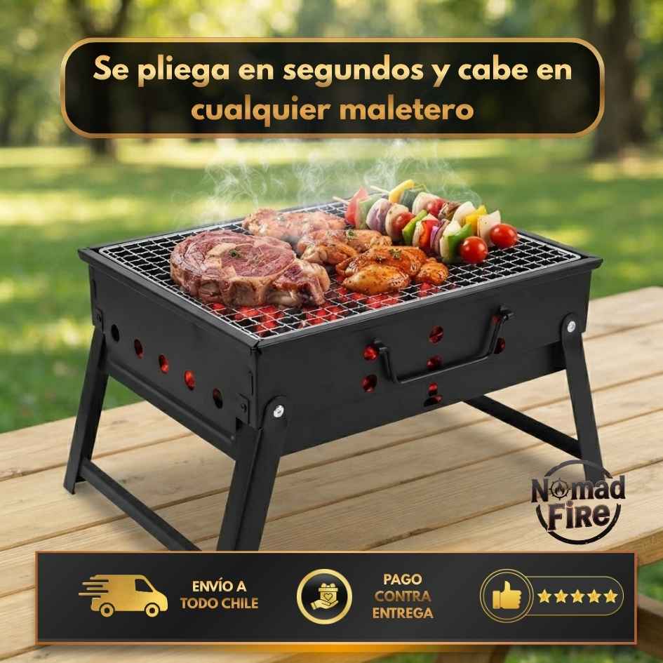 NomadFire -Asados espontáneos al aire libre con portabilidad total