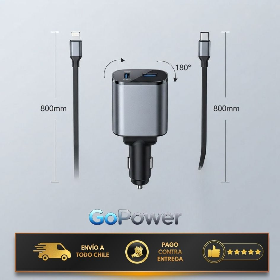 GoPower - Energía Inteligente y Práctica para tu Vehículo - OFERTA COMBO X2
