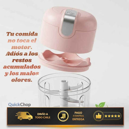 QuickChop - Pica cebolla sin llorar y sin cables con un solo toque