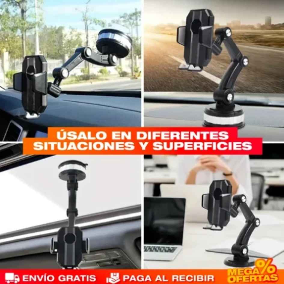 DriveArm™ - Soporte Celular 360° para Auto - Oferta 25%OFF