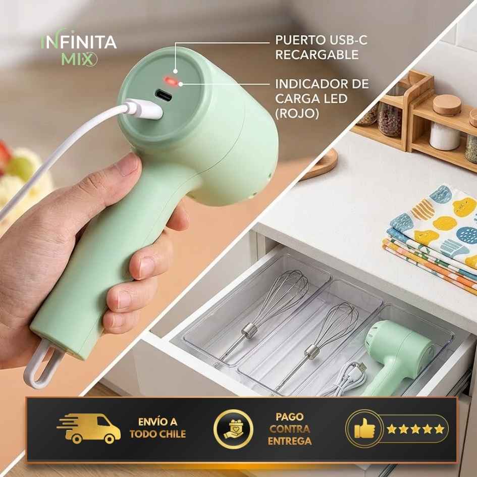 InfinitaMix - Cocina práctica sin depender de cables
