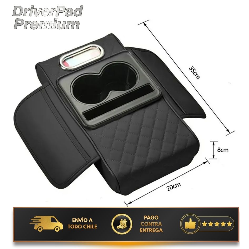 DriverPad Premium - Descanso para tus brazos al conducir