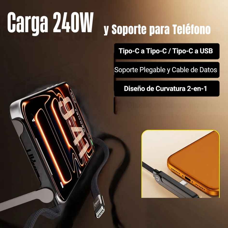 AtrilCable™ - CABLE CARGA RAPIDA 2 EN 1 PREMIUM - Oferta 2x1