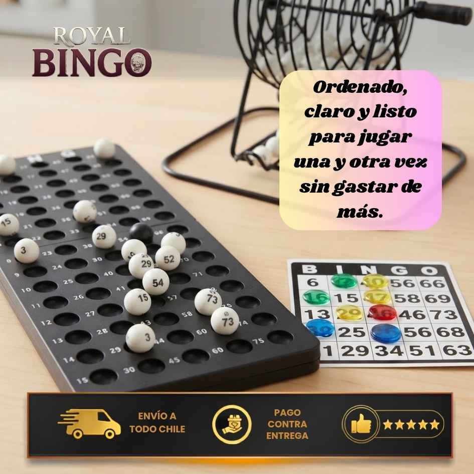 Royal Bingo Prestige - Revive la emoción de las noches de juegos clásicos en casa.