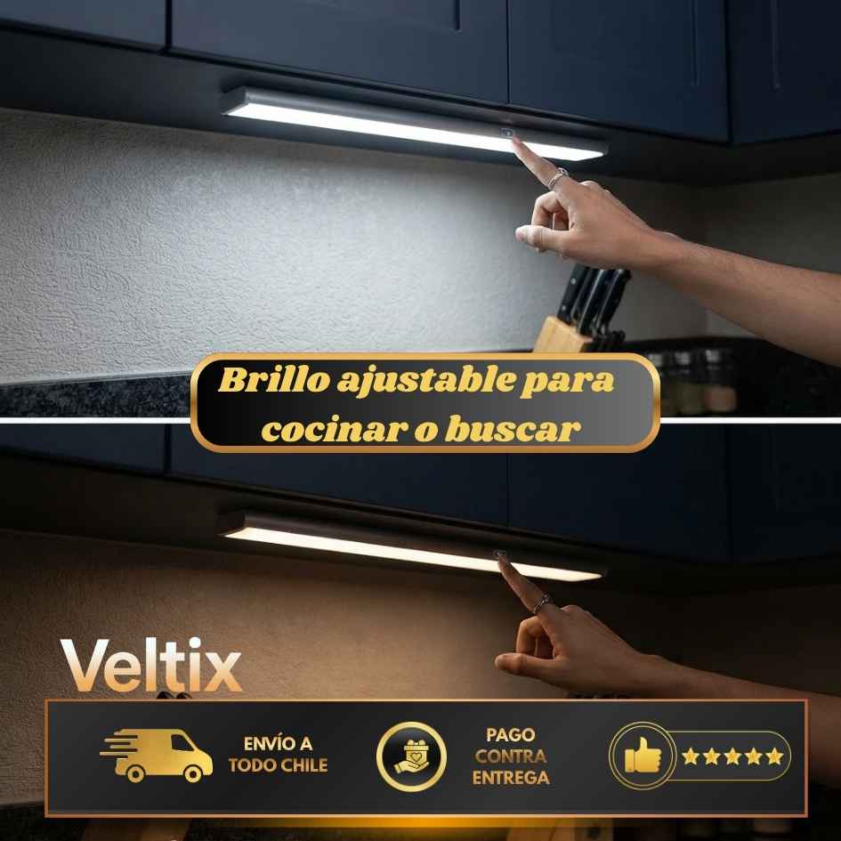 Veltix - Ilumina tus rincones al instante - Barra LED 50cm