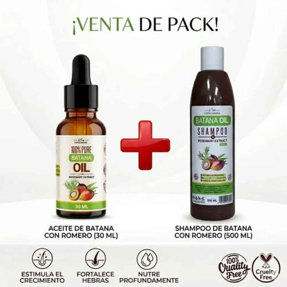 Ritual Batana™-Pack Aceite+ Shampoo Batana Crecimiento - 35%OFF