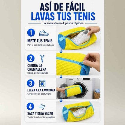 CareWash™ - Bolsa para lavar zapatos con cierre - Oferta 25%OFF
