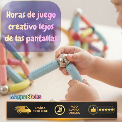 MagnaSticks - Construye la creatividad de tus hijos sin pantallas