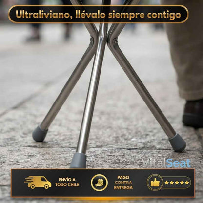 VitalSeat - Alivio rápido y firme al caminar en la calle