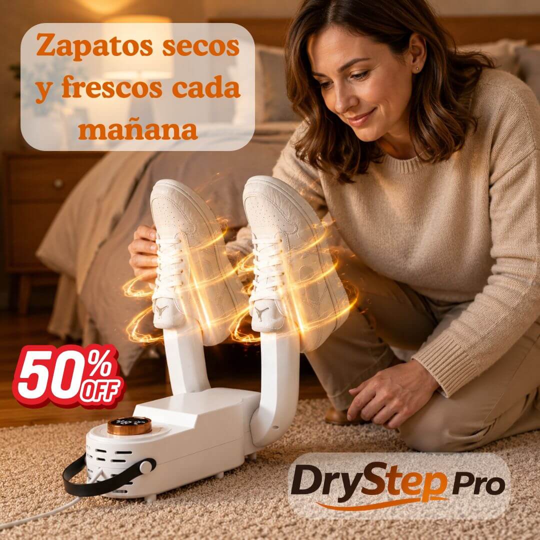DryStep Pro – Mantén tus zapatos secos y frescos todos los días