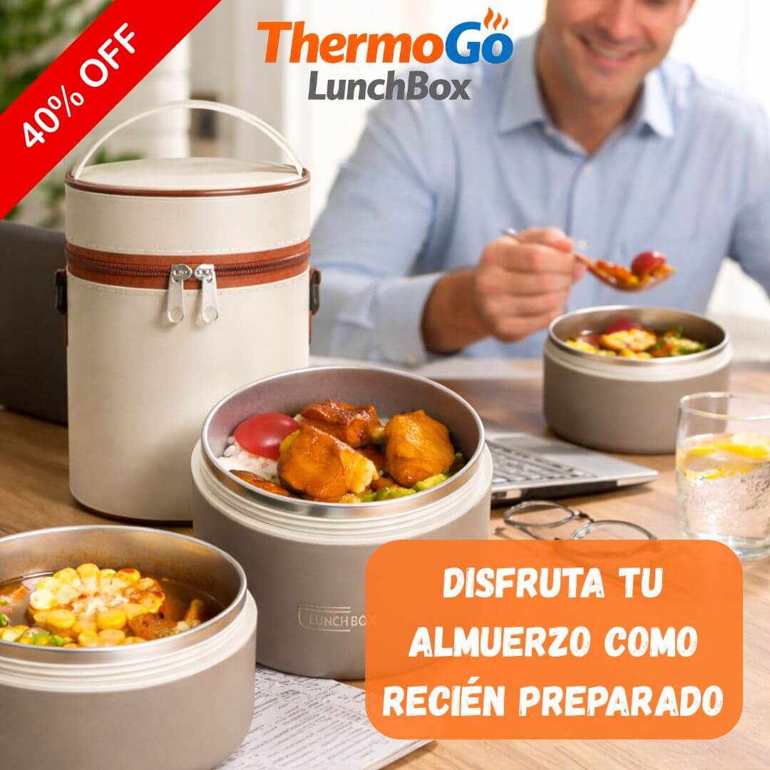 ThermoGo LunchBox - Lleva tu comida caliente y lista para comer donde estés