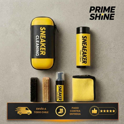 PrimeShine - Limpieza profunda y segura para tus zapatillas