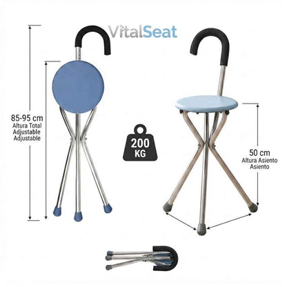 VitalSeat - Alivio rápido y firme al caminar en la calle