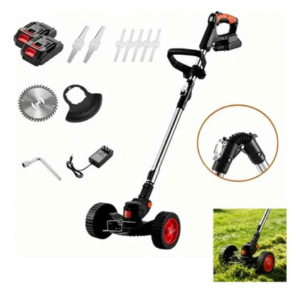 PowerBlade™ - Podadora Inalámbrica Césped + Ruedas - Oferta 40% OFF