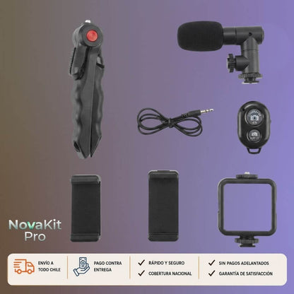 NovaKit Pro - Graba videos profesionales al instante