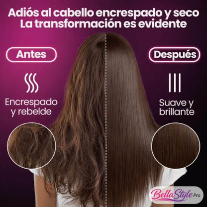 BellaStyle Pro - Cepillo Alisador Rizador Multifuncional - Mantén tu cabello bonito todos los días sin esfuerzo - OFERTA BLACKFRIDAY!
