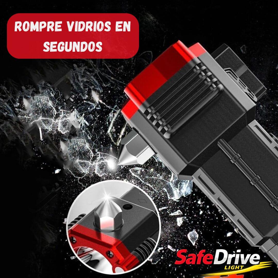 SafeDrive Light – Linterna de Emergencia para Auto USB con Iluminación Potente y Herramientas de Seguridad