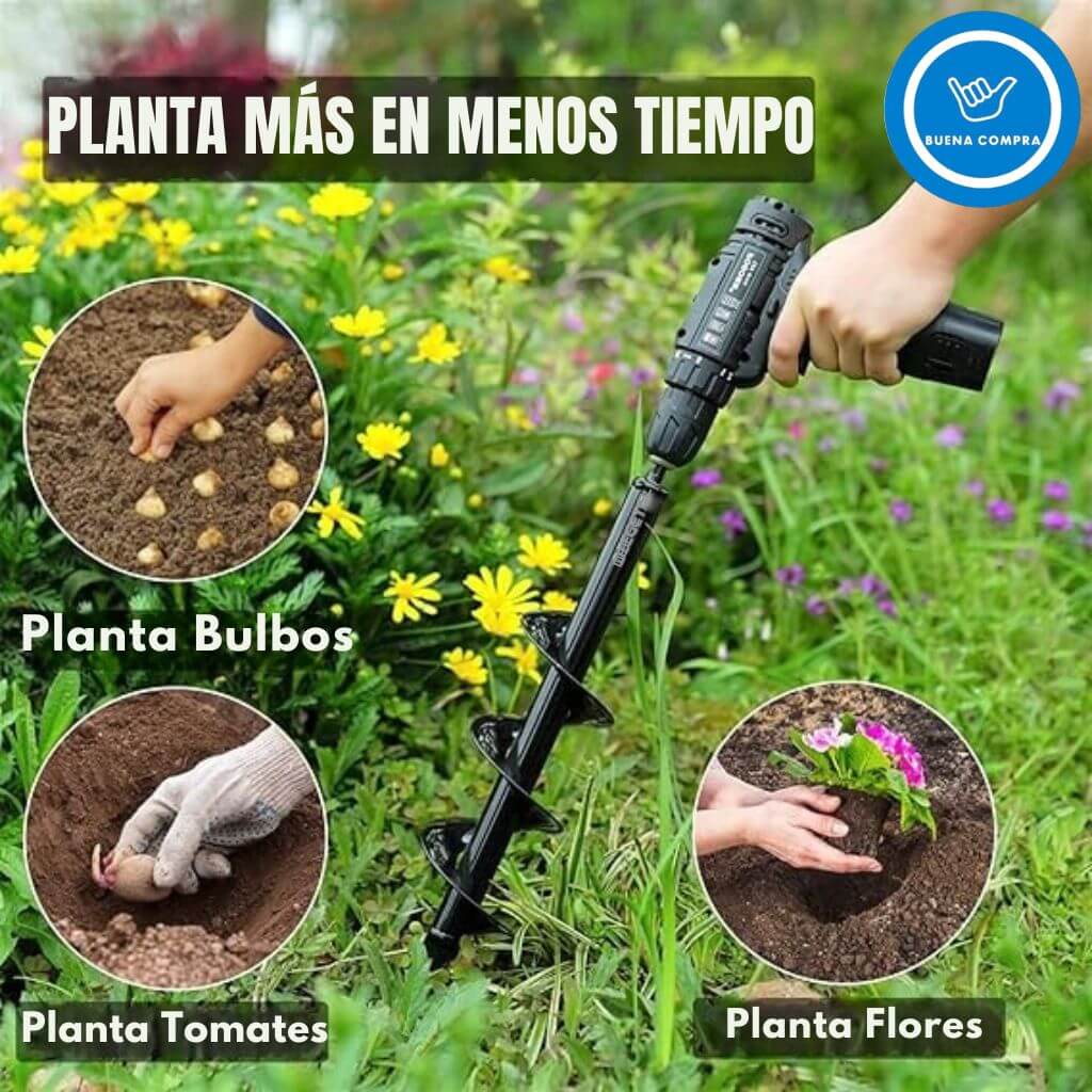 EasyGarden Pro - Broca para Jardín - Cava Rápido y Preciso en Segundos